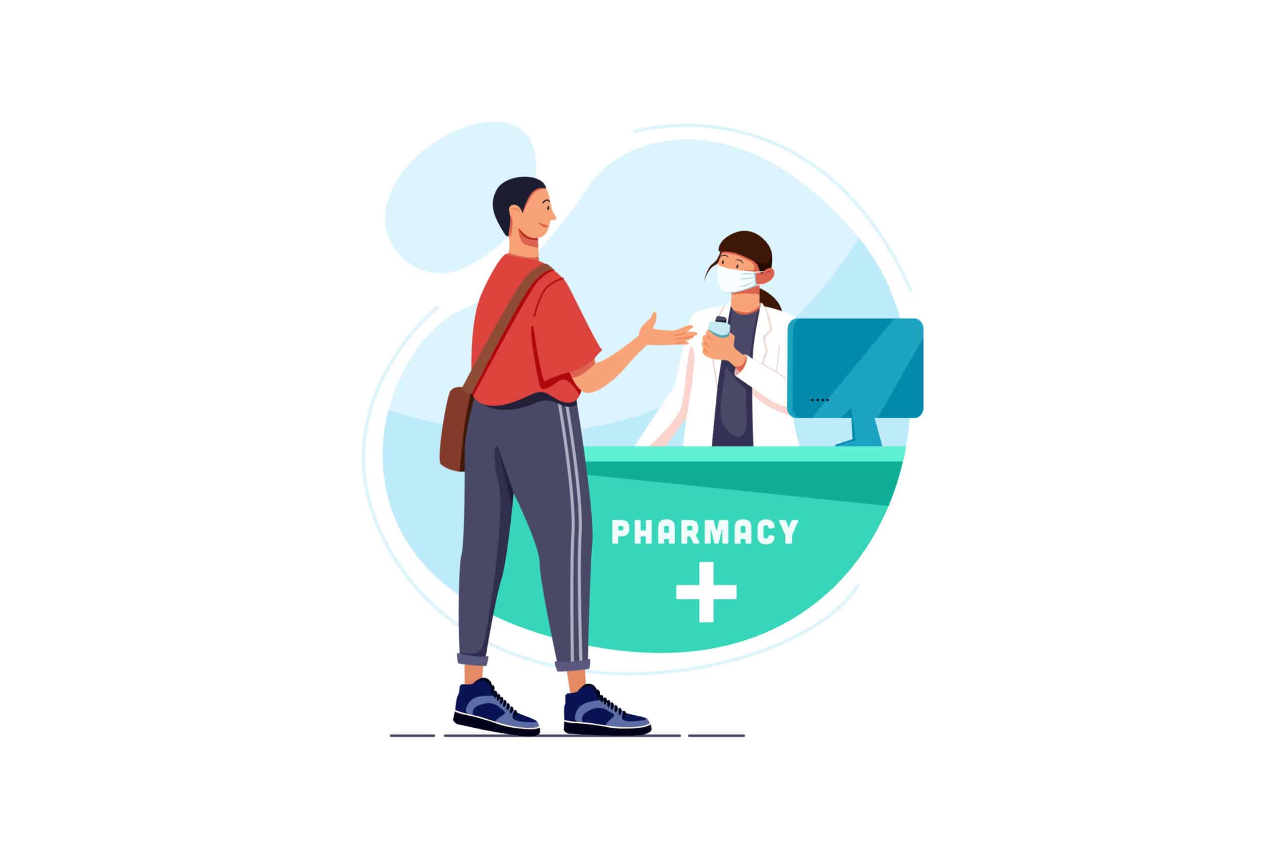 Cobertura de gastos de farmacia en seguro de salud.
